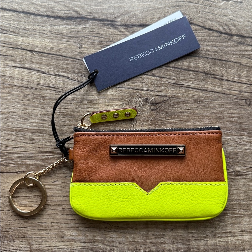 Rebecca Minkoff Coin Purse Keychain Autographed